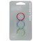 Hillman Key Ring, Purple, Blue and Green, Metal, Split Rings/Cable Rings, 5 PK 700000 - alternate 5